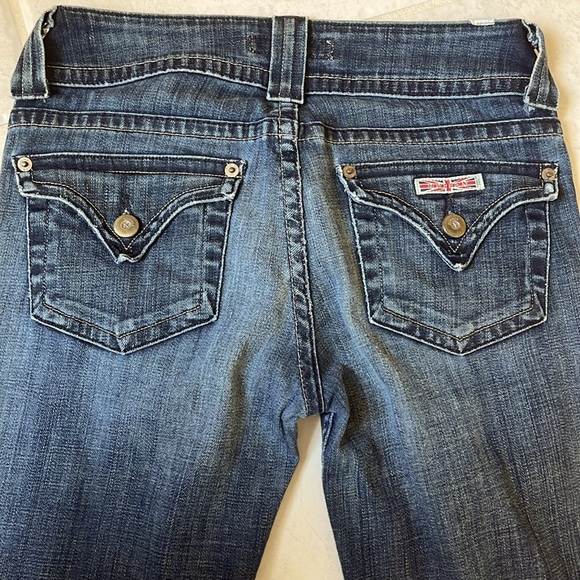 Hudson Signature Flap Pocket Bootcut Stretch Jeans in size 27 - Picture 4 of 7